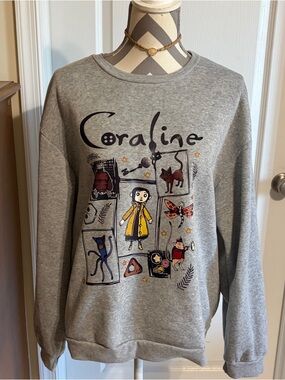 Coraline Sweatshirt Size Large